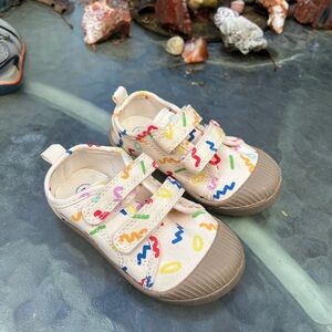 Colorful Kids Shoes with Velcro Straps